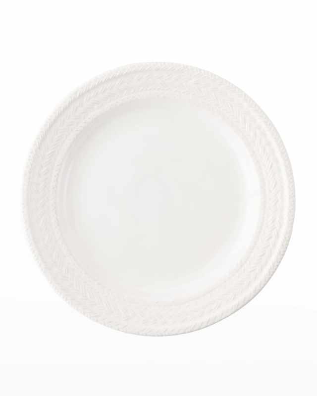 Le Panier Dinner Plate - Whitewash