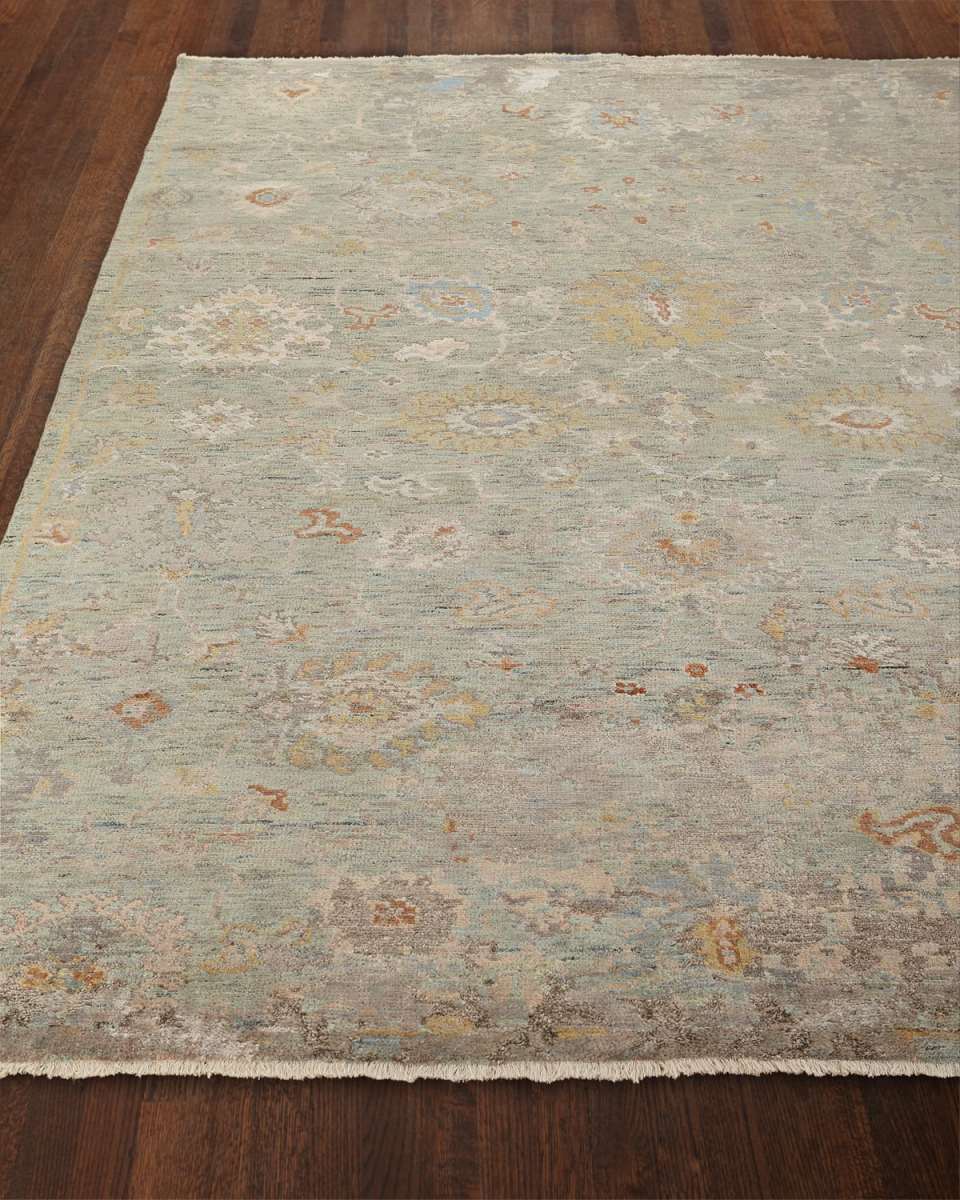 Martyn Hand-Knotted Rug, 4' x 6'