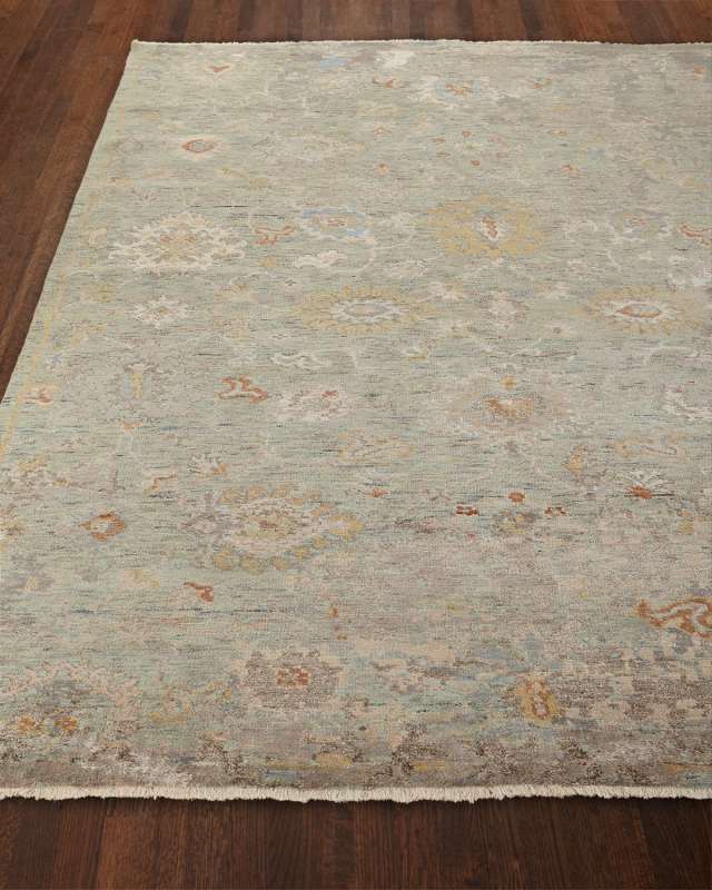 Martyn Hand-Knotted Rug, 4' x 6'