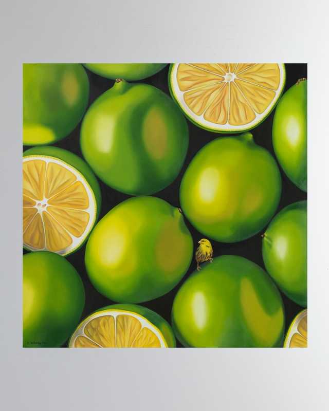 "Citrons Vers" Fine Art Print
