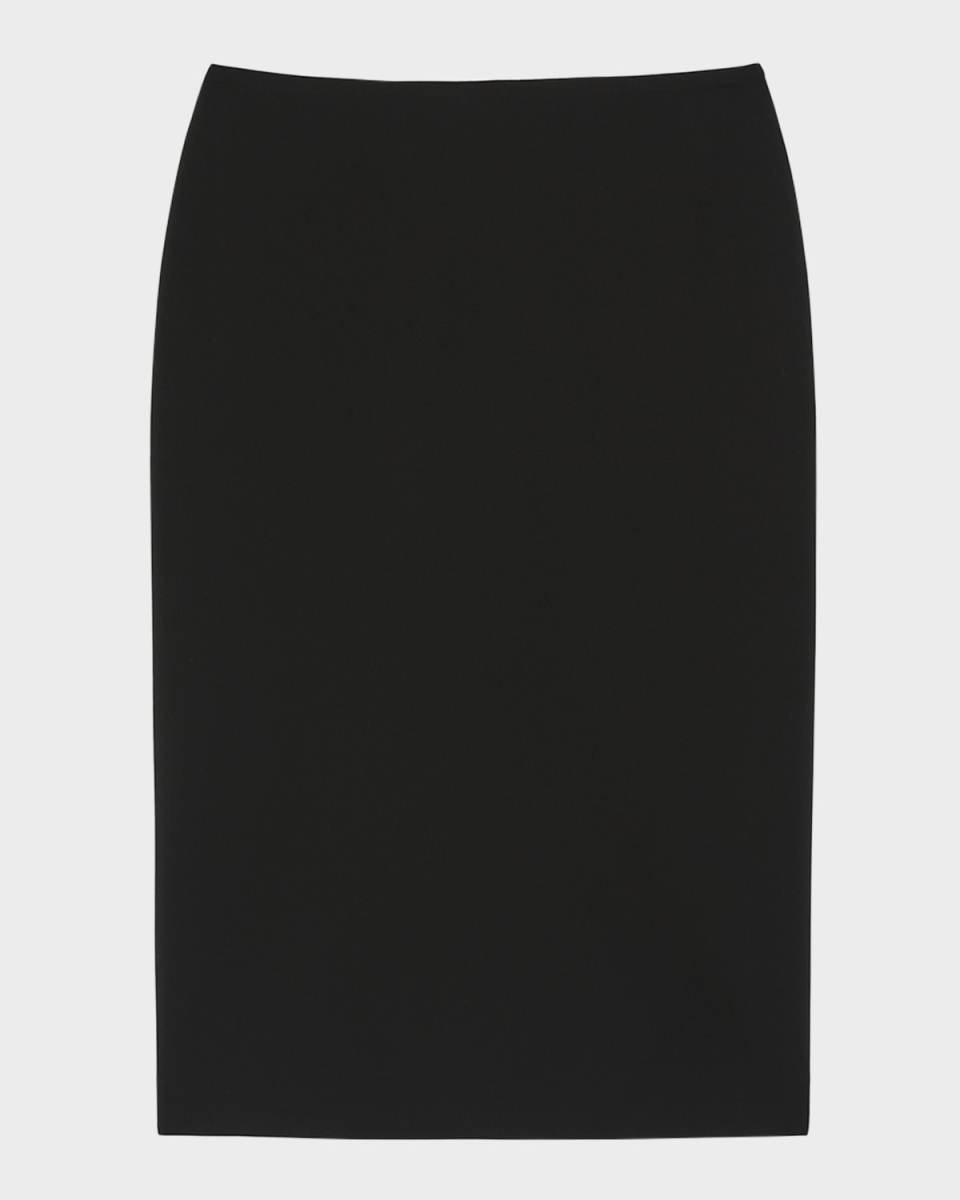 Knee-Length Pencil Skirt