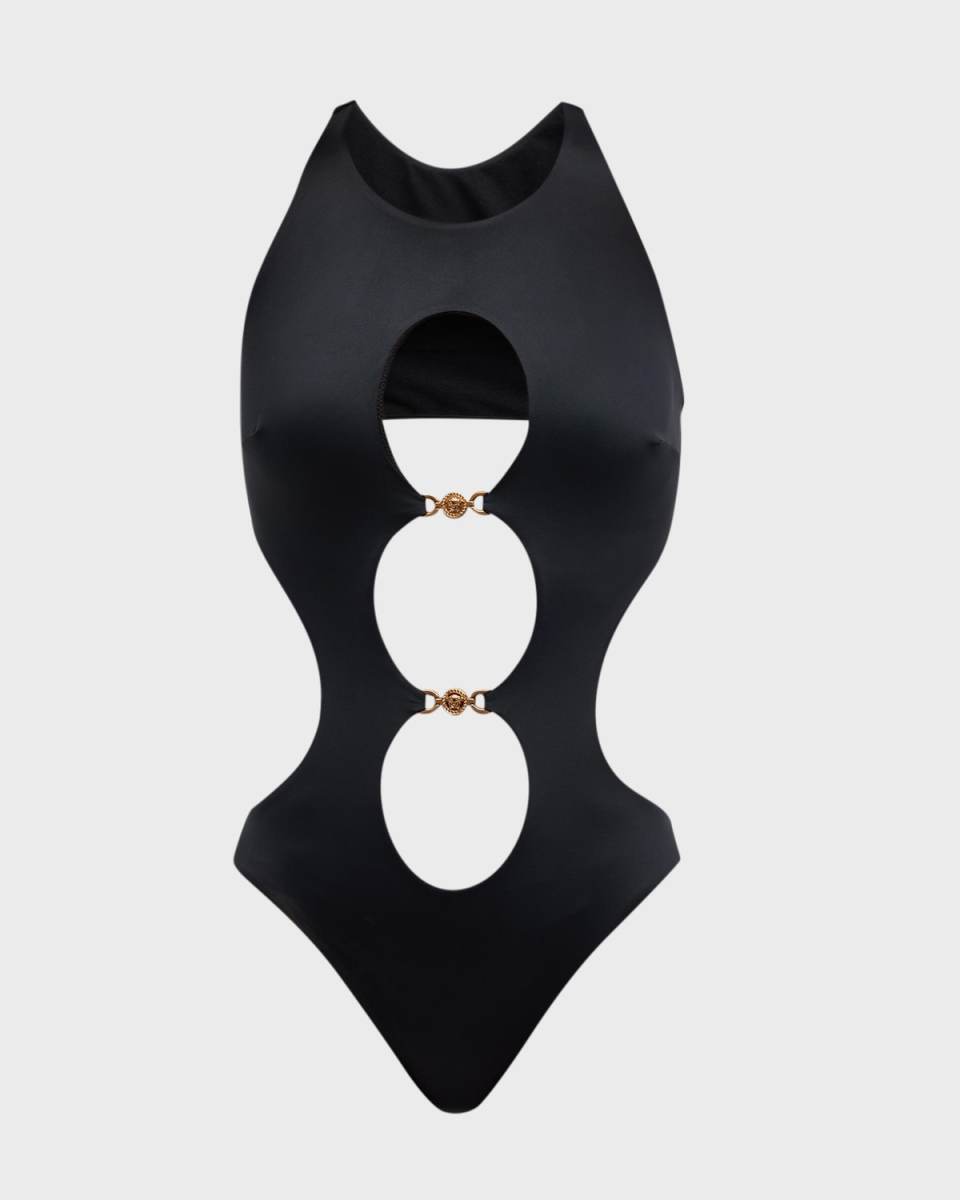Medusa Cutout One-Piece Swimsuit