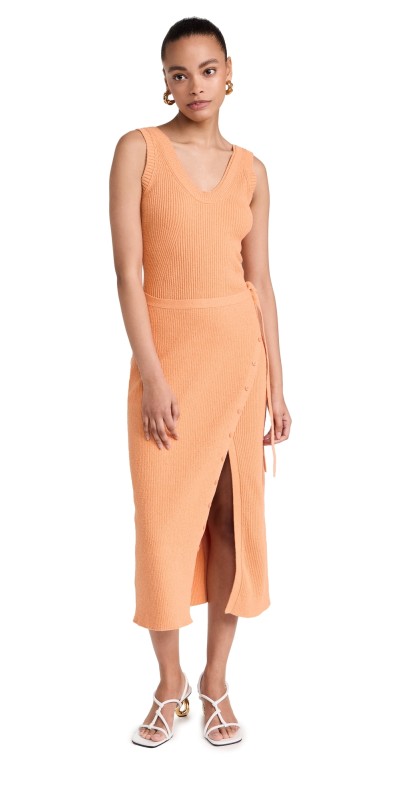 SIMKHAI Tillie Wrap Tank Dress Lily