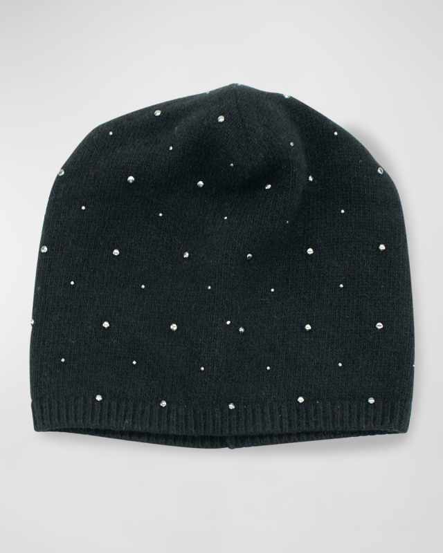 Lady Boyfriend Jersey-Knit Cashmere Slouch Beanie