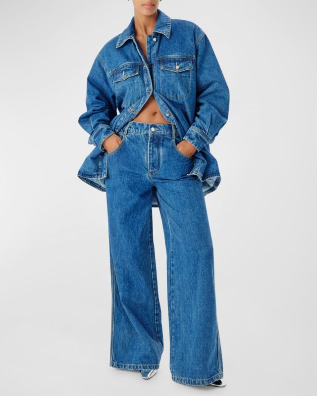 Bristol Oversized Denim Shirt Jacket