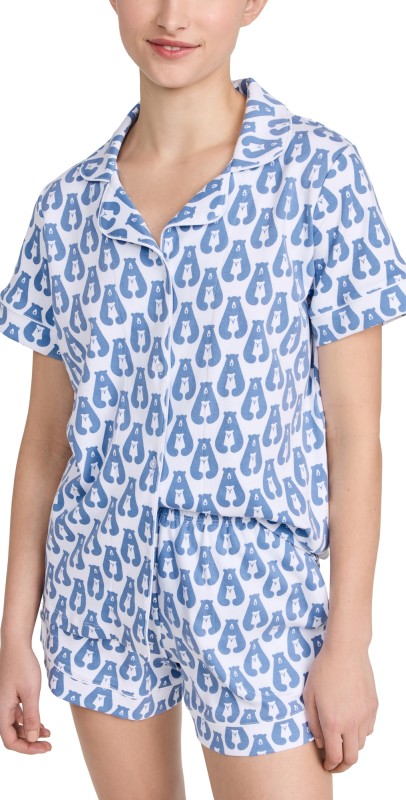 Ro's Garden Cora Pajama Set Blue
