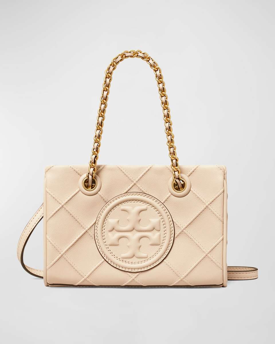 Fleming Mini Quilted Chain Tote Bag