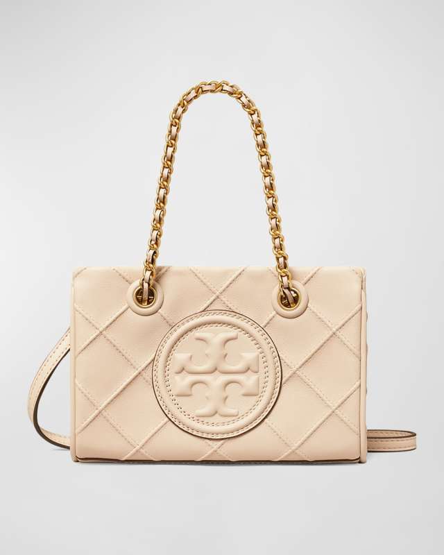 Fleming Mini Quilted Chain Tote Bag