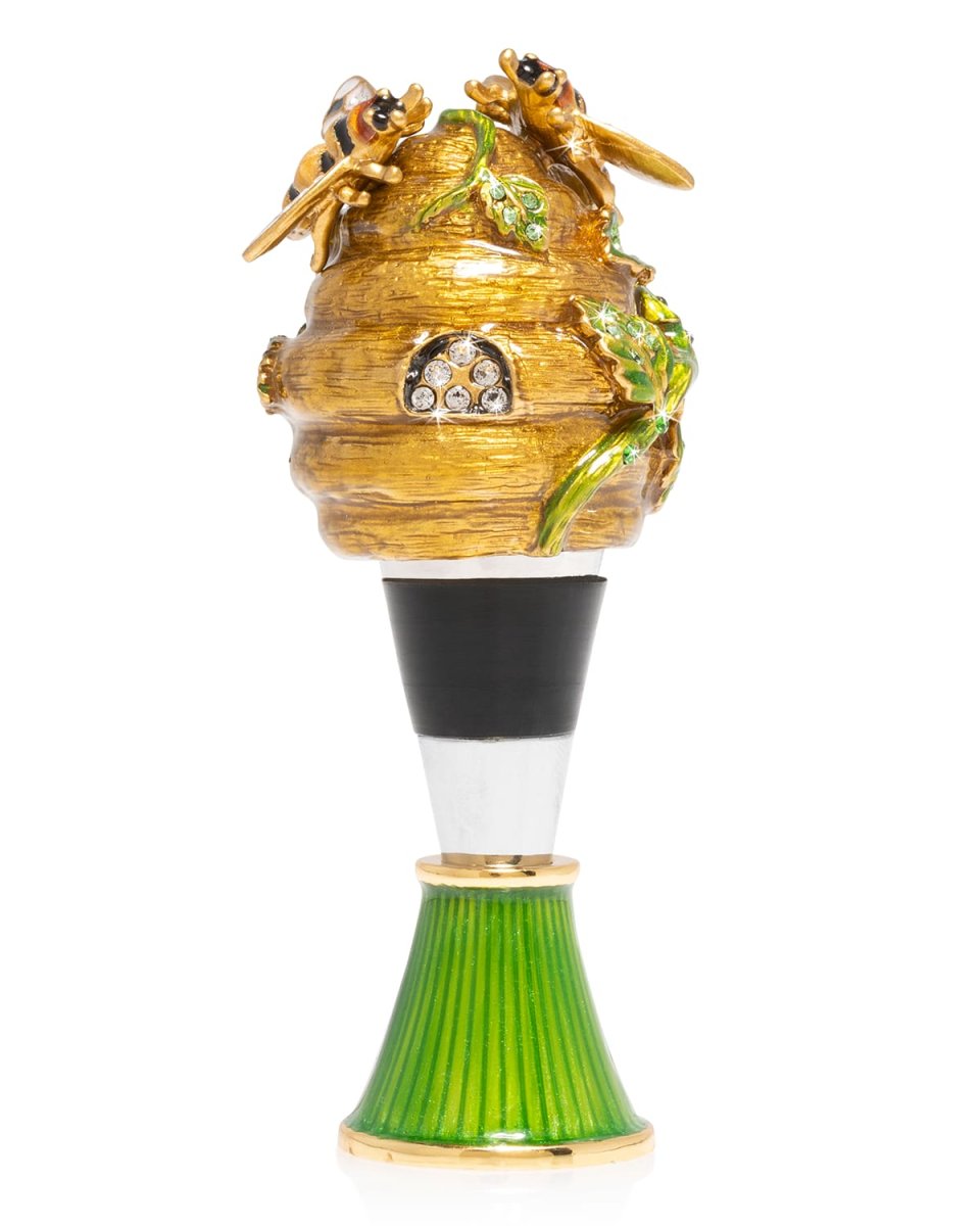 Beehive Wine Stopper and Stand