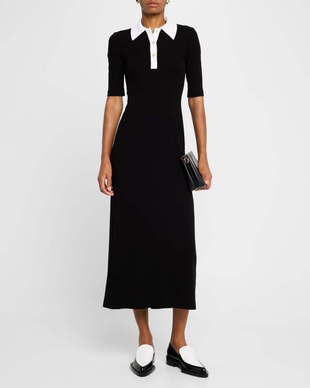Midi Polo Dress