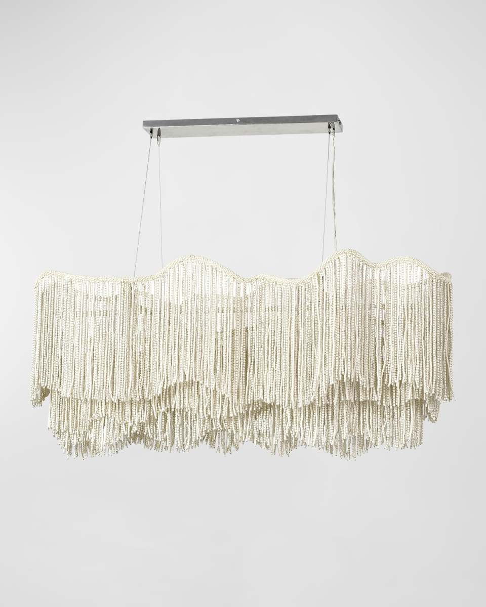 Elena 6-Light Long Chandelier - 54.3"