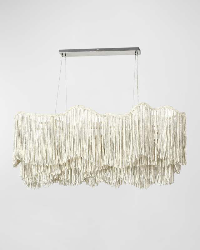Elena 6-Light Long Chandelier - 54.3"