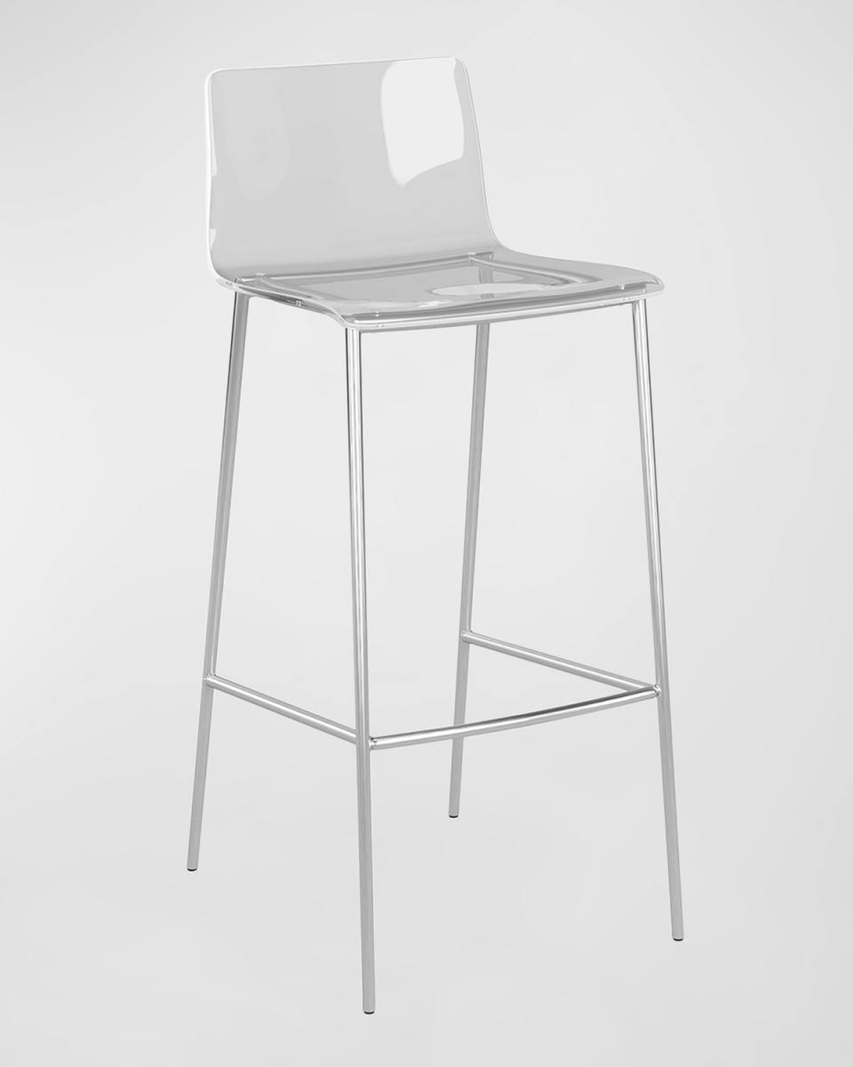Cilla Acrylic Bar Stool 30", Set of 2