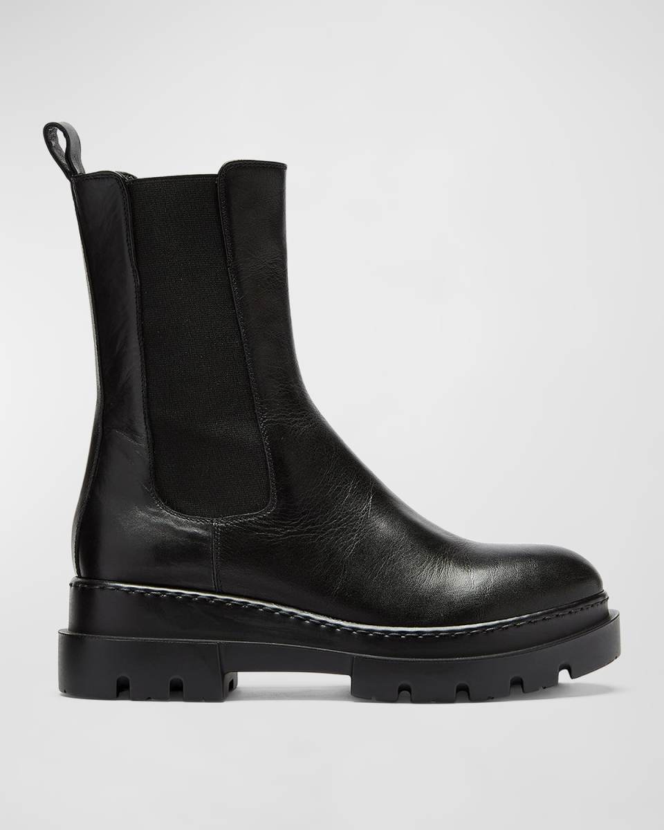 Braydon Waterproof Leather Chelsea Booties
