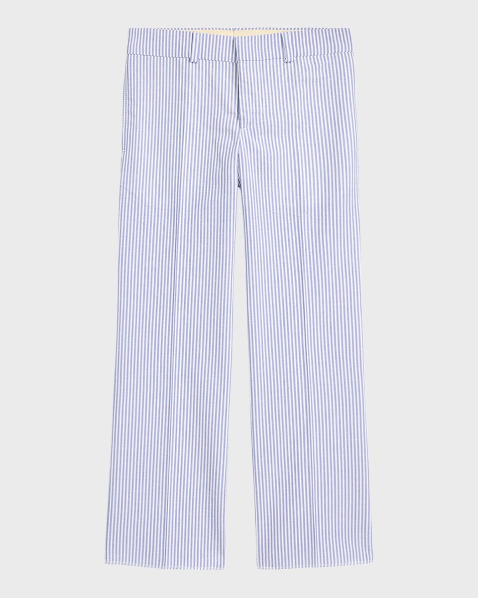 Boy's Seersucker Trousers, Size 8-