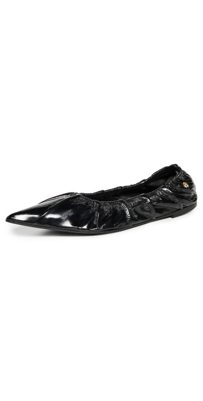 ANINE BING Nadine Flats Black