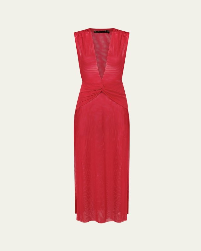Solid Cindy Maxi Dress Coverup