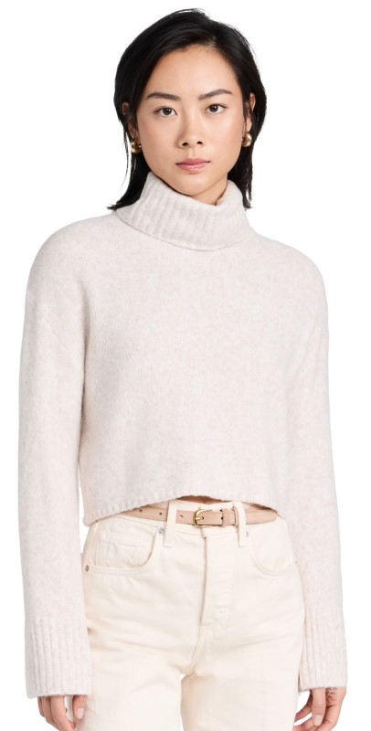 Z Supply Ursa Sweater Light Oatmeal Heather