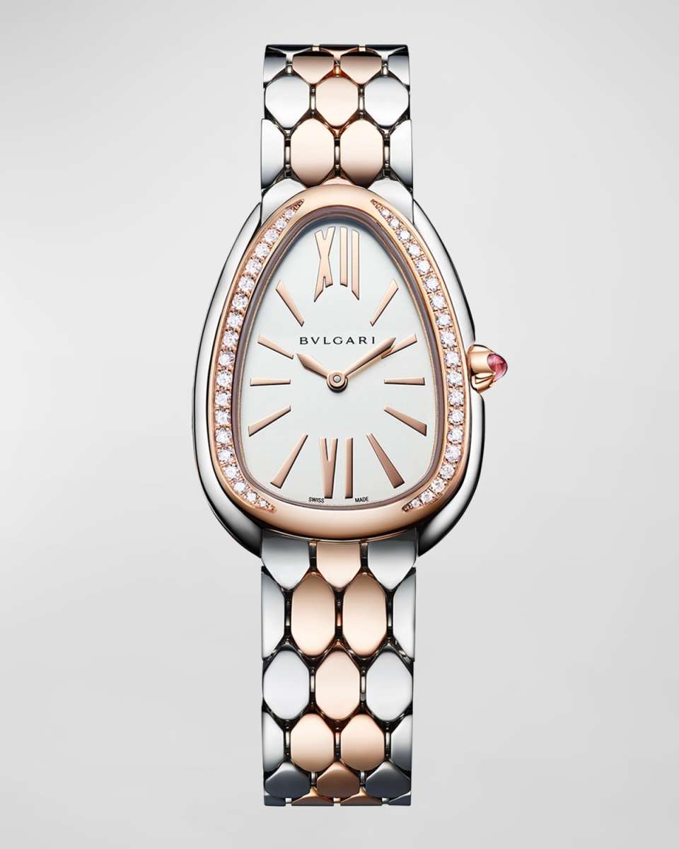 Serpenti Seduttori 33mm Two-Tone Diamond Watch