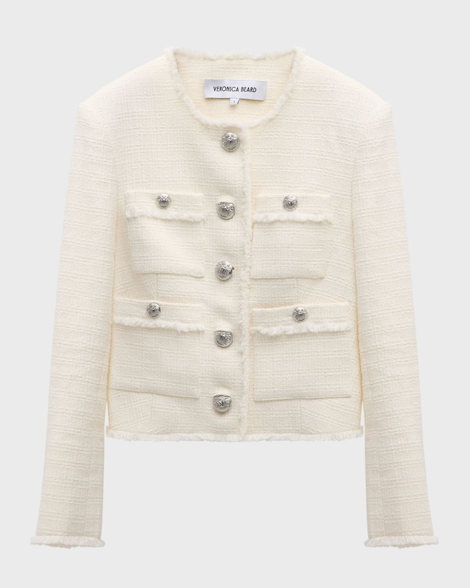 Olbia Tweed Fringe Jacket