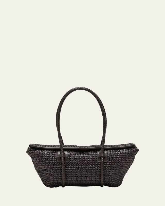 Forna Raffia Shoulder Bag