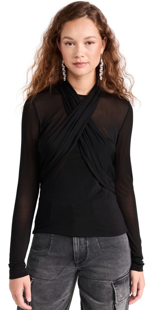 Isabel Marant Resly Top Black