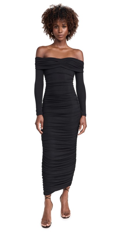 BARDOT Arkie Knit Dress Black