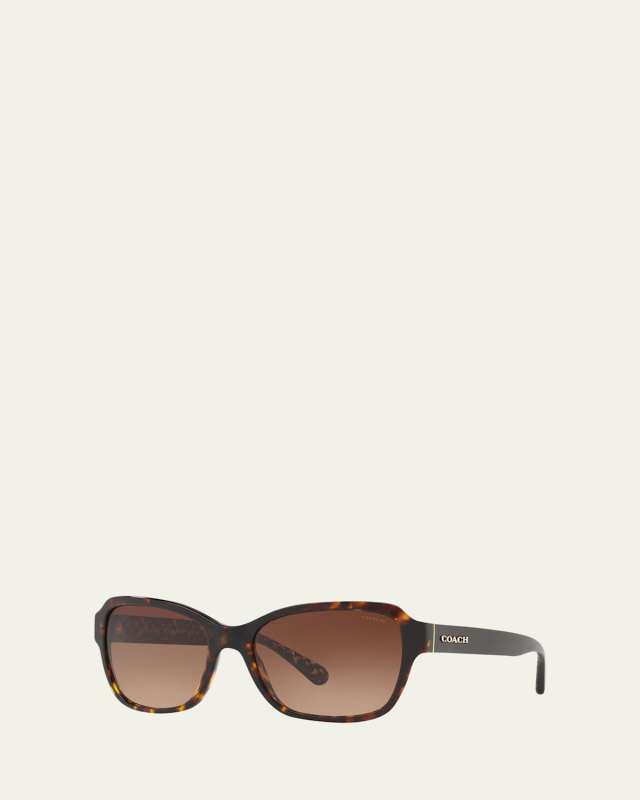 Rectangle Acetate Sunglasses