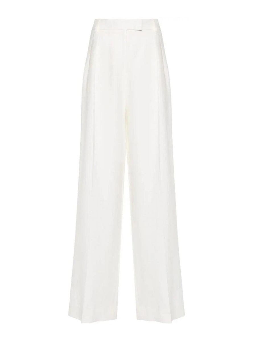 The Row Pantalons Décontractés - Blanc