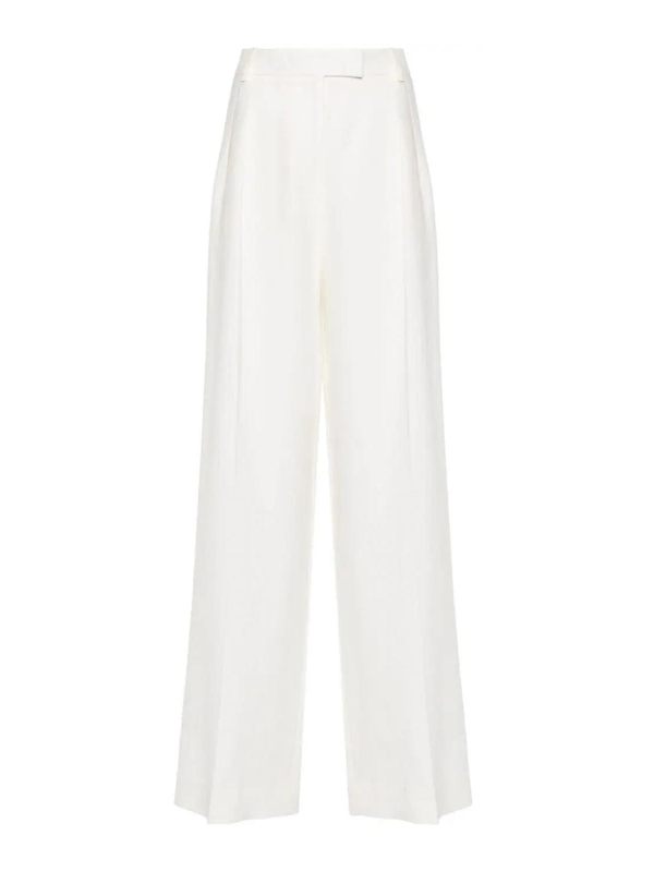 The Row Pantalons Décontractés - Blanc
