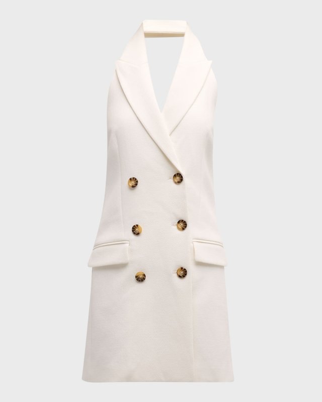 Claridge Backless Blazer Mini Dress