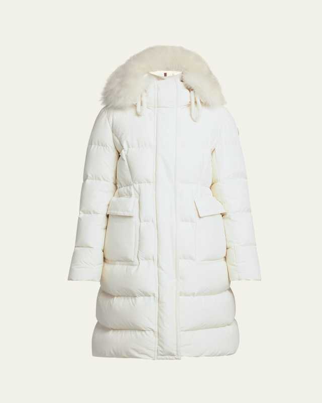 Blain Long Hooded Puffer Coat