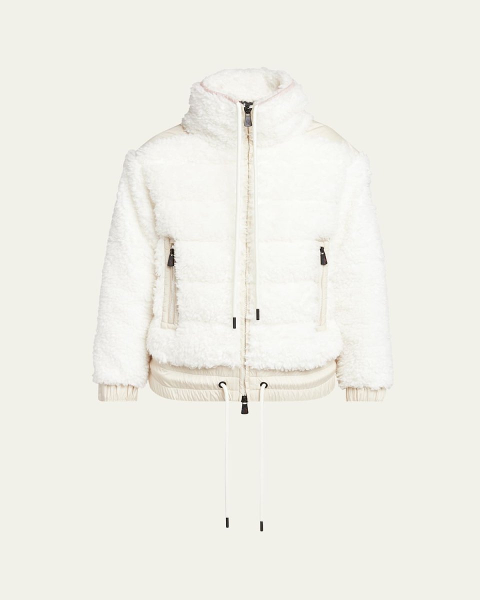 Teddy Fleece Puffer Jacket