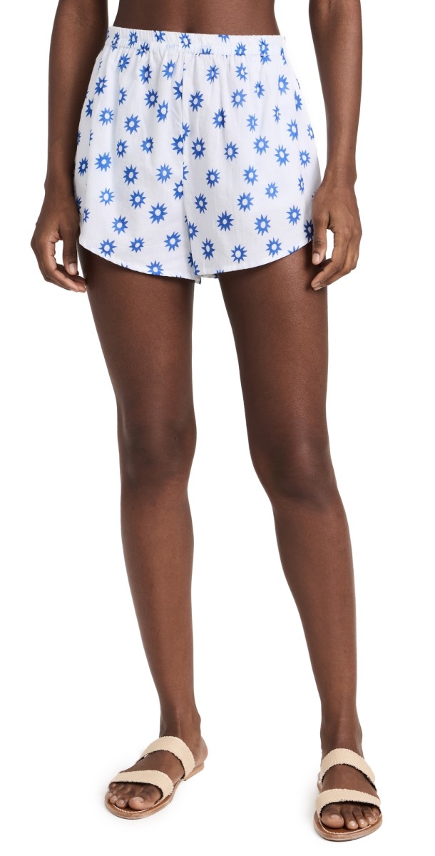 Marea Apres Beach Shorts Blue Star