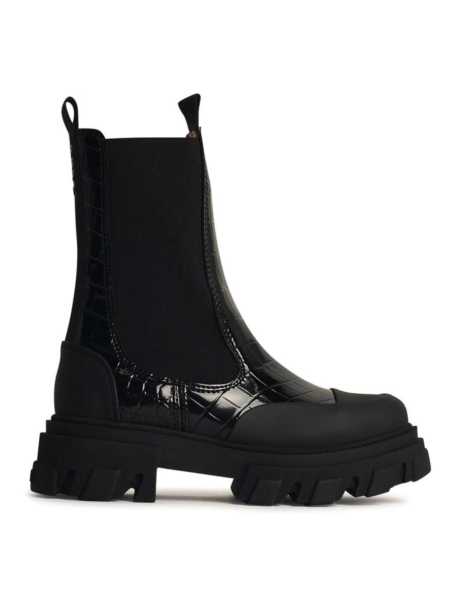 Ganni Bottes - Noir