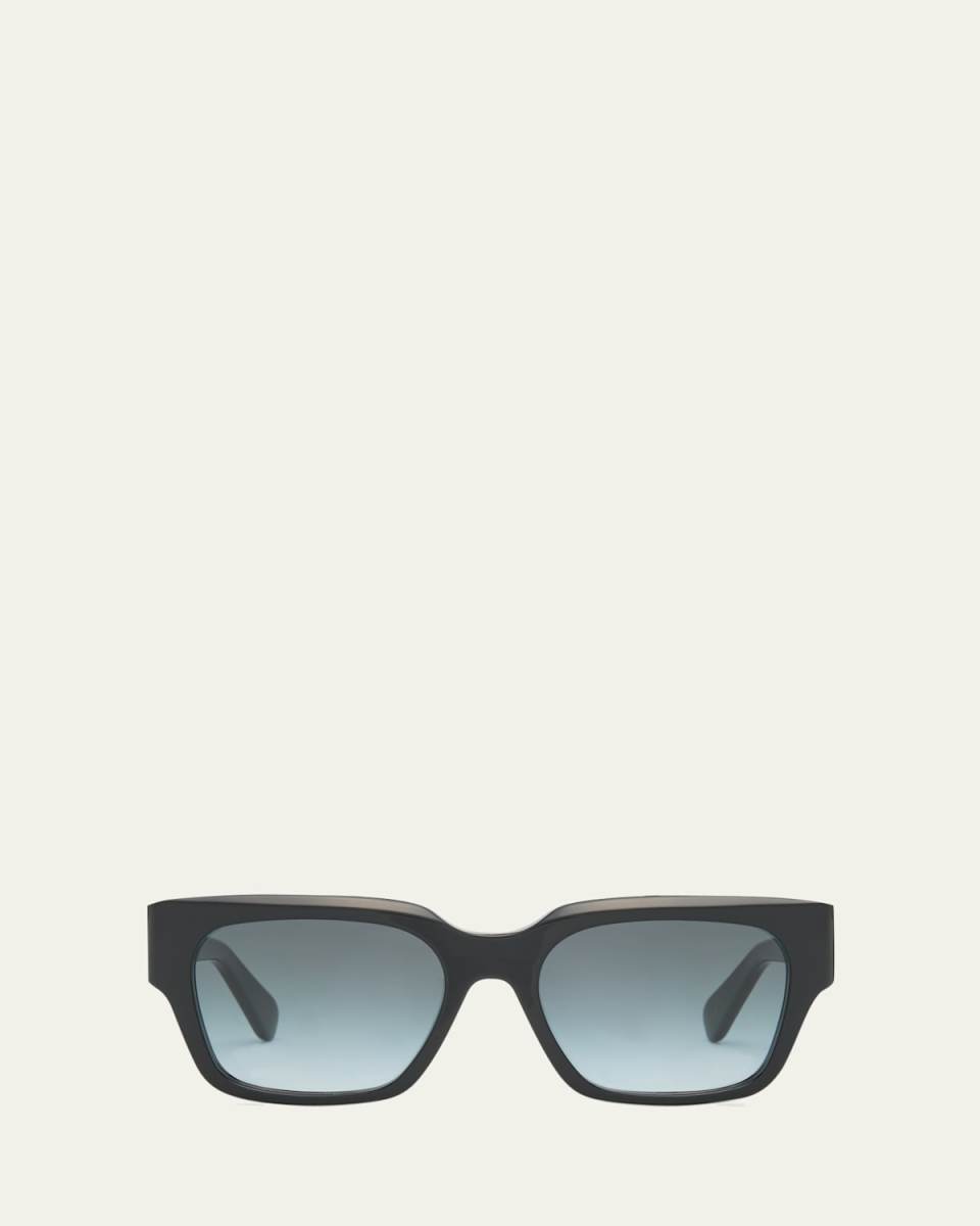 Acetate Rectangle Sunglasses