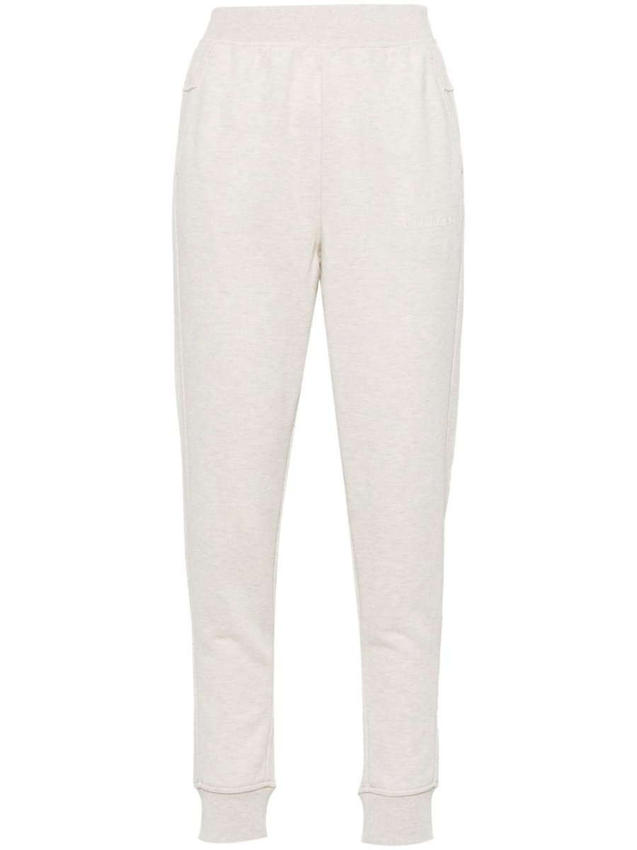 logo-appliqué track pants