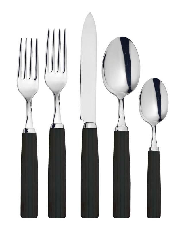 5-Piece Dakar Wenge Flatware Set
