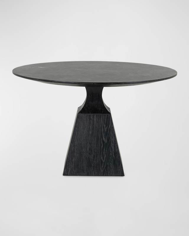 Sargon Round Dining Table, 53.3"