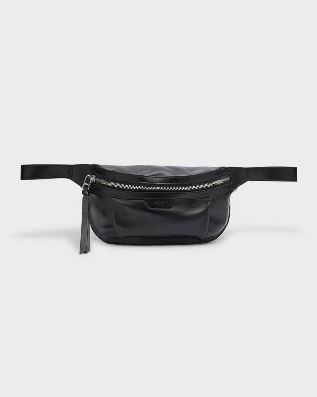 Commuter Lambskin Leather Belt Bag