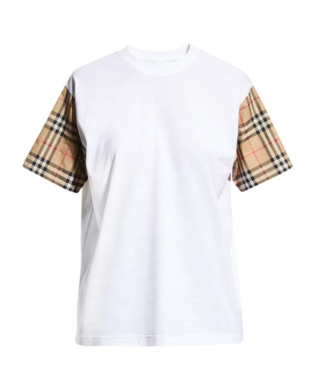 Oversized Vintage Check T-Shirt