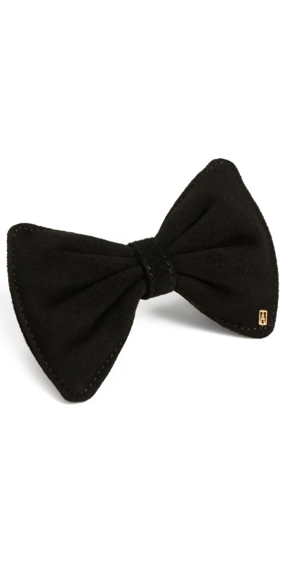 Alexandre de Paris Bow Barrette Black