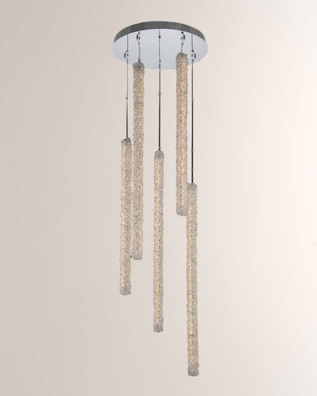 Lina 5-Column LED Foyer Light
