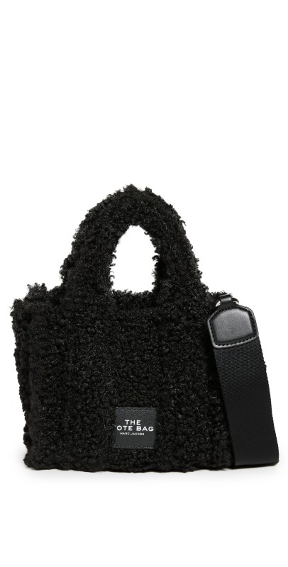 Marc Jacobs The Teddy Crossbody Tote Bag Black