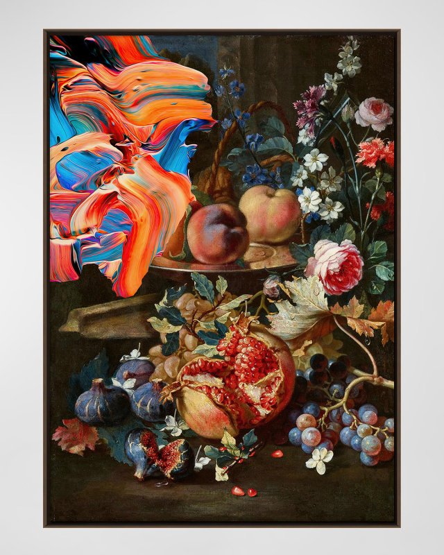 "Vetus et Novum 8" Hand-Embellished Print by Marlies Plank, 43" x 60"