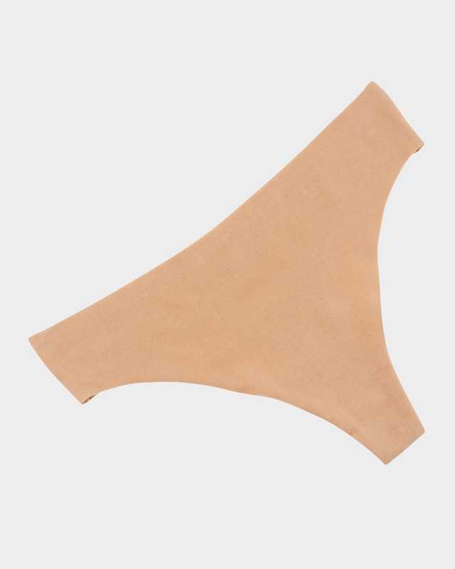 Invisible Cotton Thong Underwear
