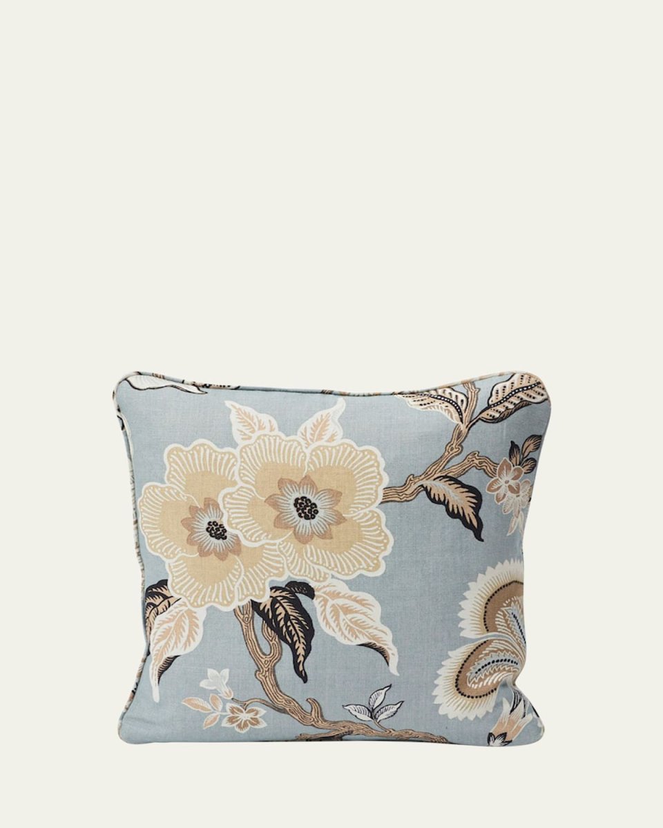 Hothouse Flowers Pillow, 18"Sq.