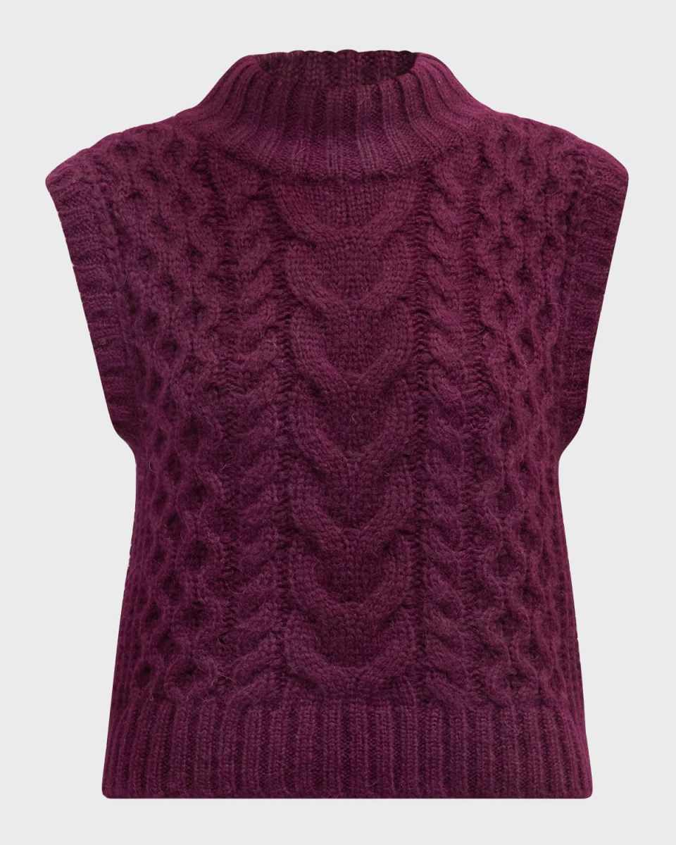 Ada Cable Knit Tank Sweater