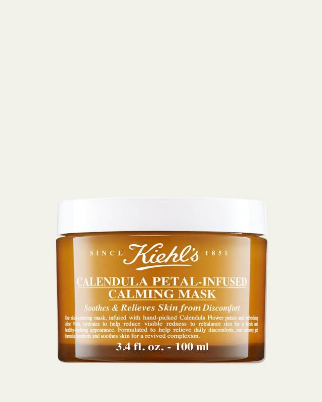Calendula Petal-Infused Calming Mask With Aloe Vera, 3.4 oz.