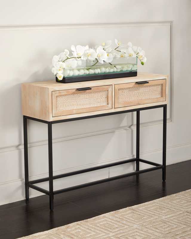 Reed Console Table